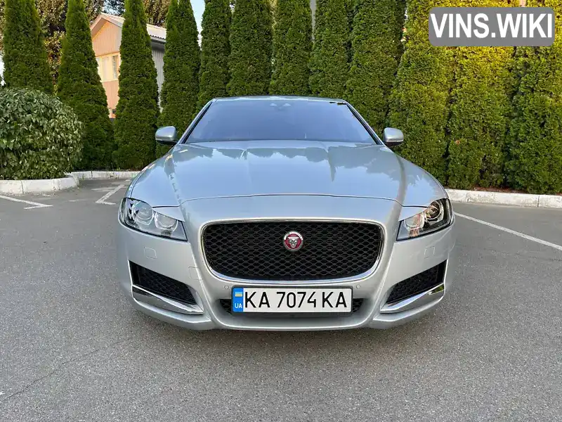 Седан Jaguar XF 2016 2 л. Автомат обл. Київська, Київ - Фото 1/21