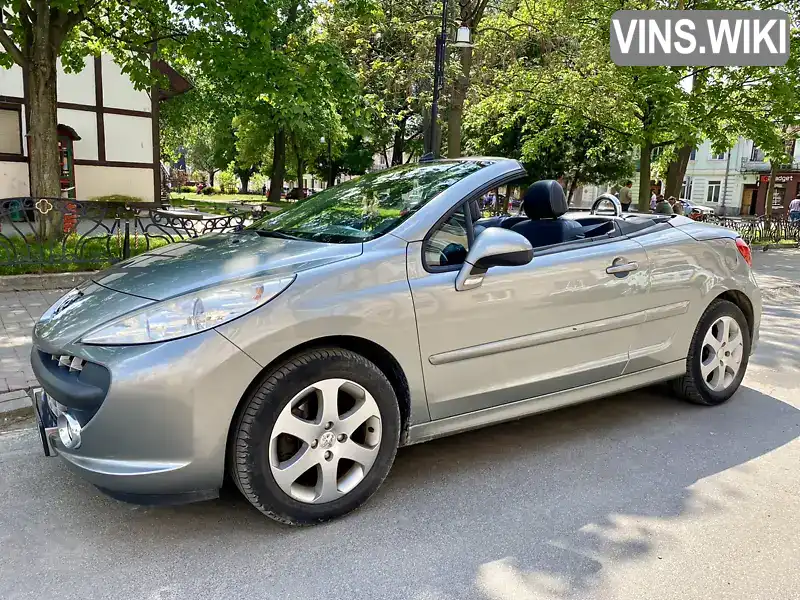 Кабріолет Peugeot 207 2008 1.6 л. Ручна / Механіка обл. Львівська, Львів - Фото 1/13