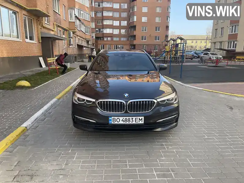 WBAJP31070BT72615 BMW 5 Series 2018 Універсал 2 л. Фото 2