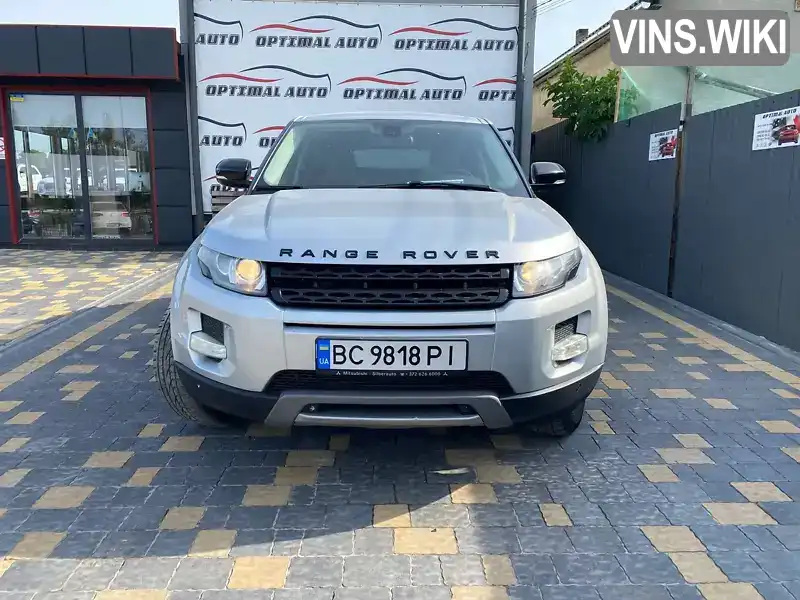 Внедорожник / Кроссовер Land Rover Range Rover Evoque 2012 2.2 л. Автомат обл. Львовская, Львов - Фото 1/21