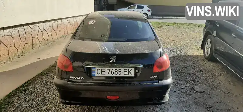 VF32BKFWA72774735 Peugeot 206 2007 Седан 1.4 л. Фото 4