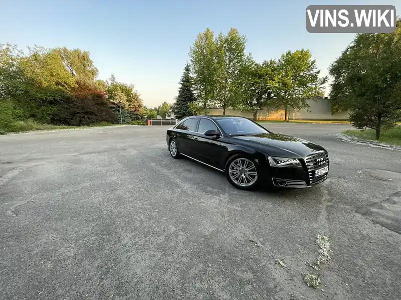 Седан Audi A8 2012 6.3 л. Автомат обл. Днепропетровская, Днепр (Днепропетровск) - Фото 1/21