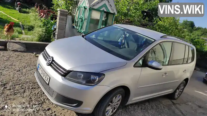 Мікровен Volkswagen Touran 2013 1.6 л. Ручна / Механіка обл. Івано-Франківська, Городенка - Фото 1/4