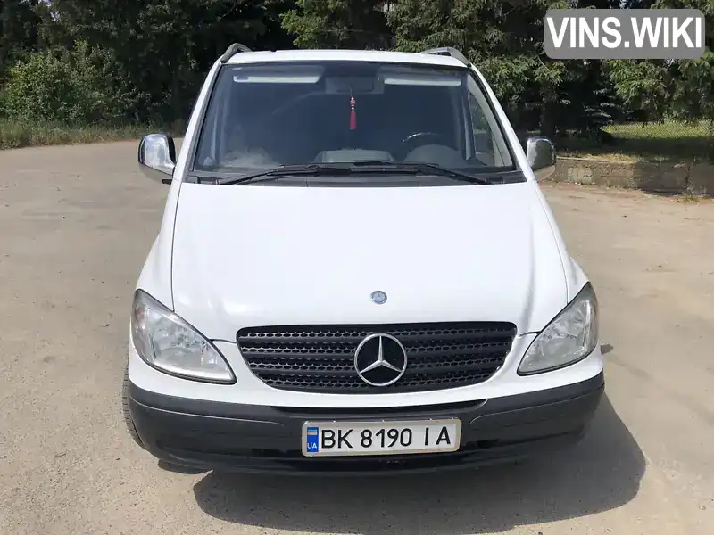 Мінівен Mercedes-Benz Vito 2007 2.1 л. Ручна / Механіка обл. Рівненська, Березне - Фото 1/17