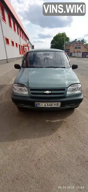 Внедорожник / Кроссовер Chevrolet Niva 2005 1.7 л. Ручная / Механика обл. Полтавская, Лубны - Фото 1/6