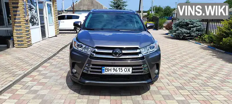 Позашляховик / Кросовер Toyota Highlander 2018 3.5 л. Автомат обл. Полтавська, Котельва - Фото 1/17