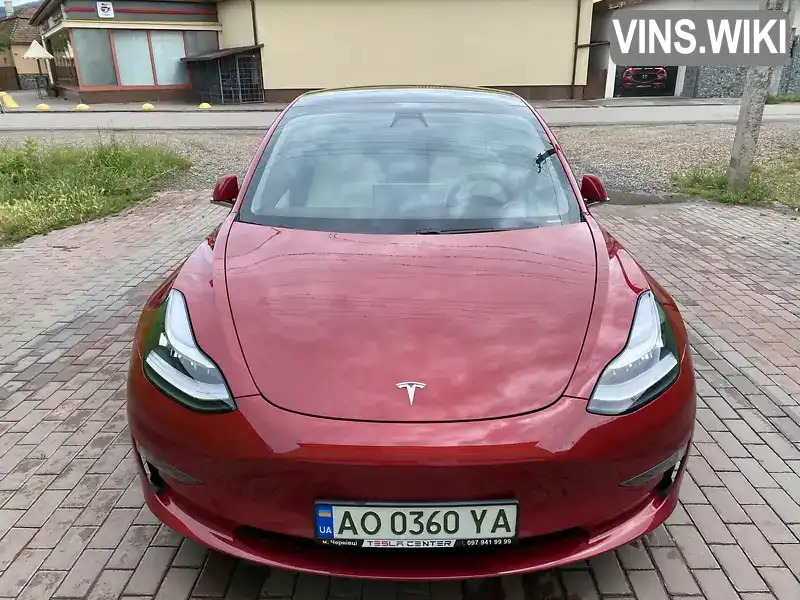 Седан Tesla Model 3 2020 null_content л. Автомат обл. Закарпатська, Мукачево - Фото 1/21