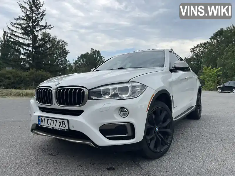 Позашляховик / Кросовер BMW X6 2016 4.39 л. Автомат обл. Київська, Бровари - Фото 1/21