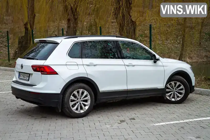 WVGZZZ5NZKW344696 Volkswagen Tiguan 2018 Позашляховик / Кросовер 1.99 л. Фото 2