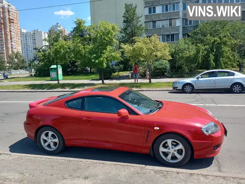 Купе Hyundai Coupe 2006 2 л. Ручна / Механіка обл. Київська, Київ - Фото 1/3