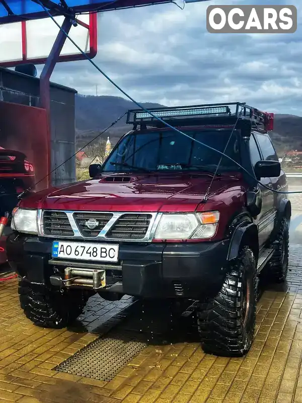 Позашляховик / Кросовер Nissan Patrol 2001 3 л. Ручна / Механіка обл. Закарпатська, Хуст - Фото 1/20