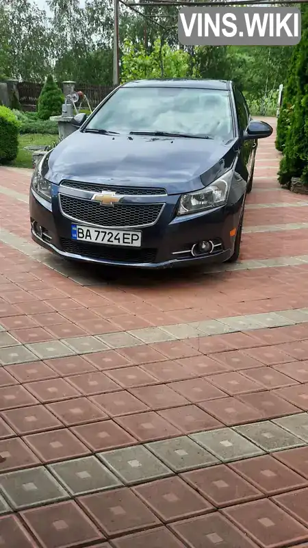 Седан Chevrolet Cruze 2013 2 л. Автомат обл. Кировоградская, Малая Виска - Фото 1/19