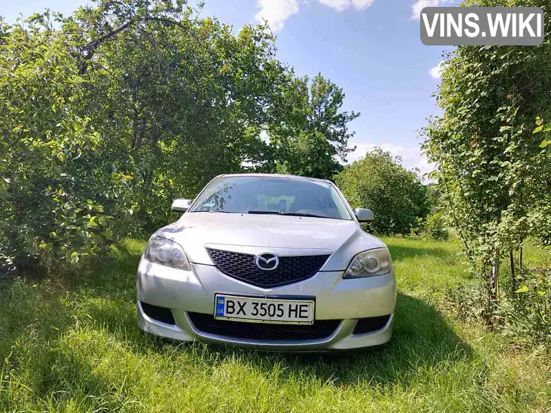 Хетчбек Mazda 3 2004 1.4 л. Ручна / Механіка обл. Хмельницька, Нова Ушиця - Фото 1/19