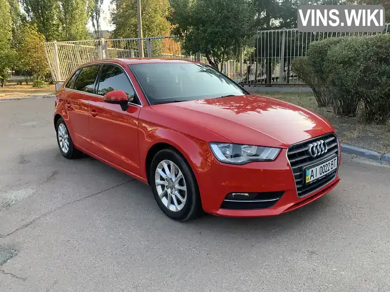 Хэтчбек Audi A3 2013 1.4 л. Типтроник обл. Киевская, Киев - Фото 1/21