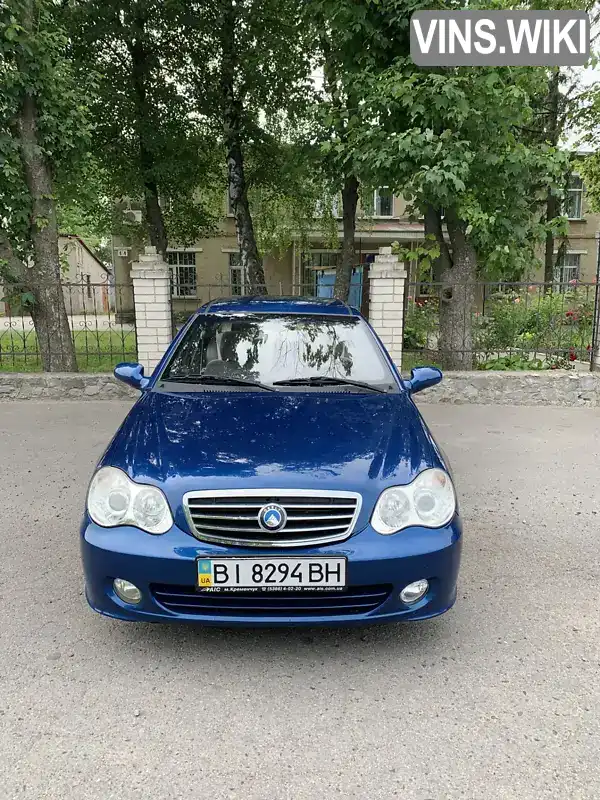 Седан Geely CK 2010 1.5 л. Ручна / Механіка обл. Полтавська, Хорол - Фото 1/16