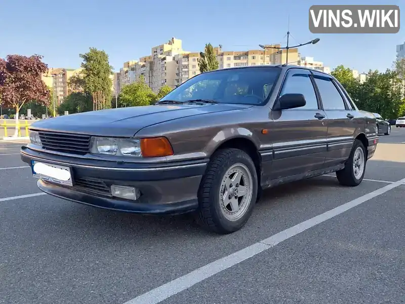 Седан Mitsubishi Galant 1991 1.8 л. Ручная / Механика обл. Киевская, Борисполь - Фото 1/4