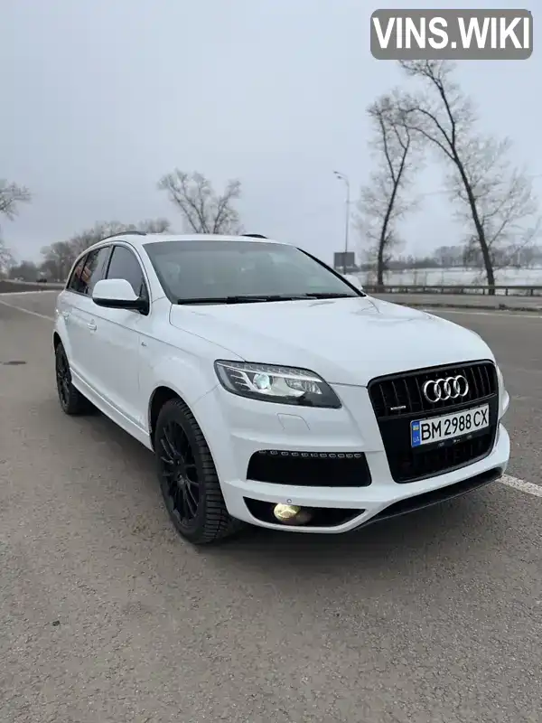 Позашляховик / Кросовер Audi Q7 2012 4.2 л. Автомат обл. Сумська, Ромни - Фото 1/21