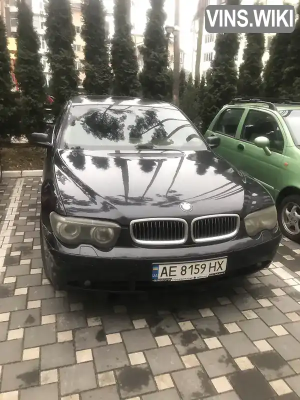 Седан BMW 7 Series 2004 4.4 л. Автомат обл. Житомирська, Чуднів - Фото 1/11