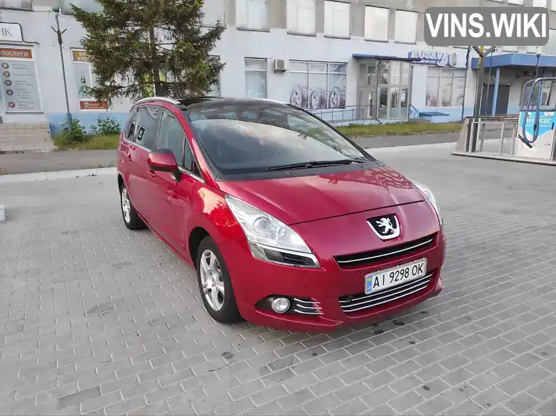 Мікровен Peugeot 5008 2010 1.6 л. Ручна / Механіка обл. Київська, Біла Церква - Фото 1/18