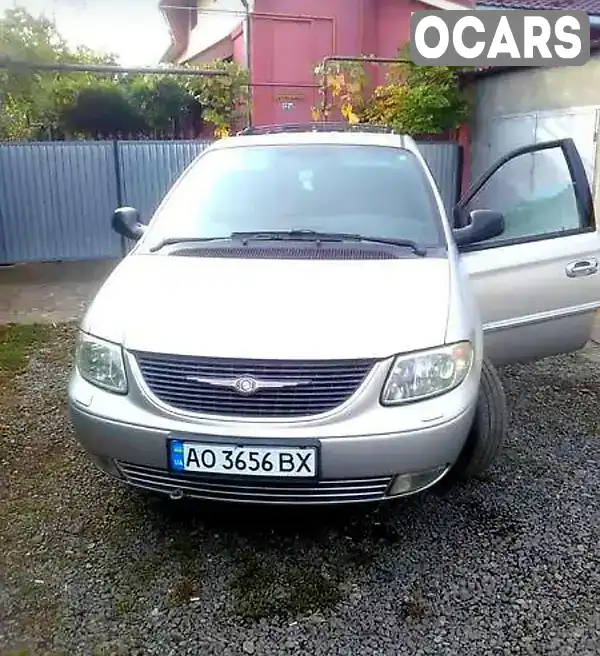 Мінівен Chrysler Voyager 2003 2.5 л. Ручна / Механіка обл. Закарпатська, Мукачево - Фото 1/10