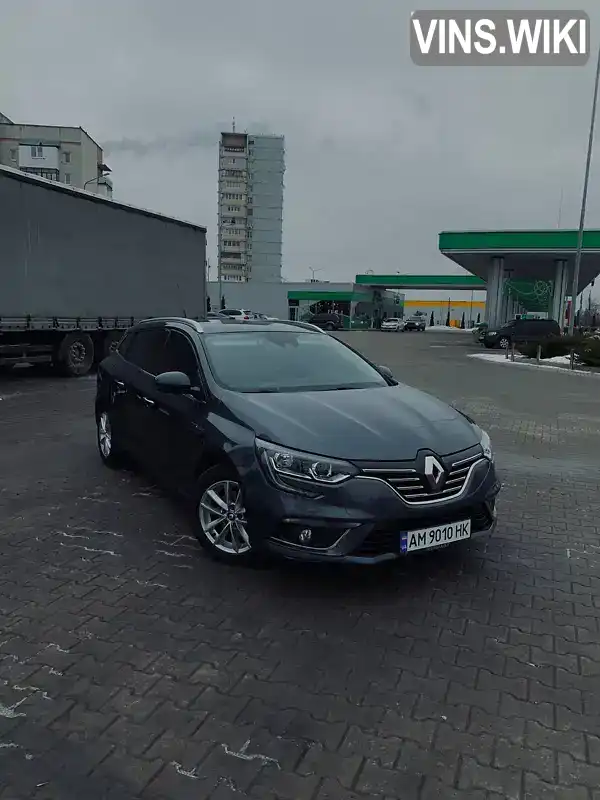 Універсал Renault Megane 2017 1.5 л. Ручна / Механіка обл. Житомирська, Житомир - Фото 1/21