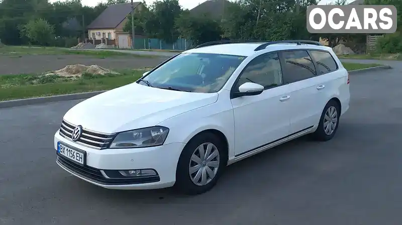 Універсал Volkswagen Passat 2013 2 л. Ручна / Механіка обл. Київська, Бориспіль - Фото 1/21