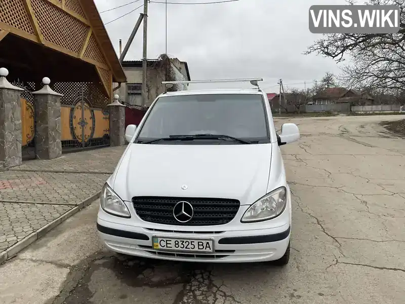 Минивэн Mercedes-Benz Vito 2007 2.1 л. Ручная / Механика обл. Черновицкая, Кельменцы - Фото 1/15