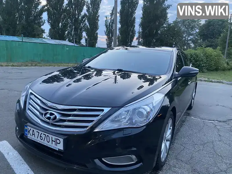 Седан Hyundai Grandeur 2013 3 л. обл. Київська, Київ - Фото 1/3