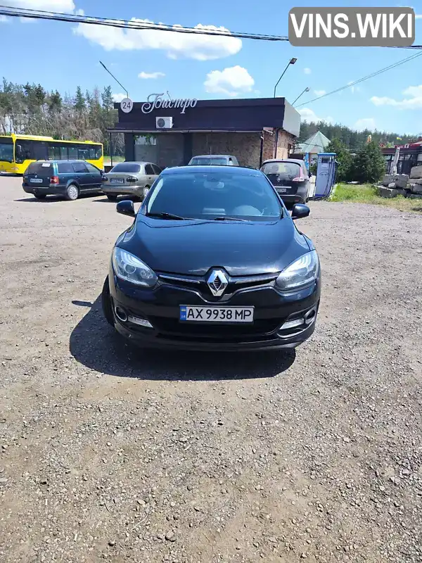 Хетчбек Renault Megane 2014 1.5 л. Ручна / Механіка обл. Харківська, Чугуїв - Фото 1/16