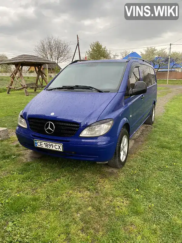 Мінівен Mercedes-Benz Vito 2007 2.1 л. Ручна / Механіка обл. Чернівецька, Сторожинець - Фото 1/3