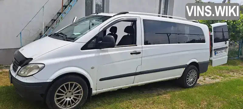 Мінівен Mercedes-Benz Vito 2004 2.1 л. Ручна / Механіка обл. Рівненська, Острог - Фото 1/16