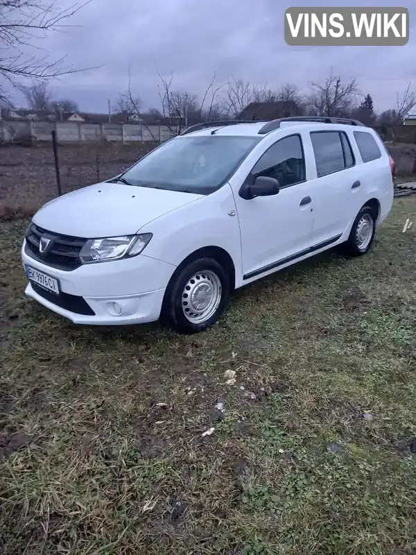 Седан Dacia Logan 2015 1.1 л. Ручная / Механика обл. Ровенская, Ровно - Фото 1/6