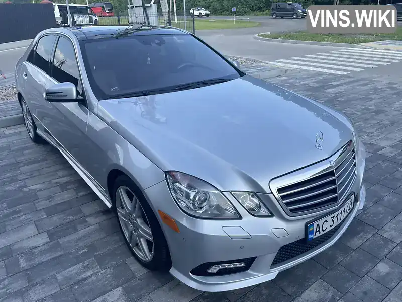 Седан Mercedes-Benz E-Class 2010 3.5 л. Автомат обл. Волинська, Луцьк - Фото 1/21