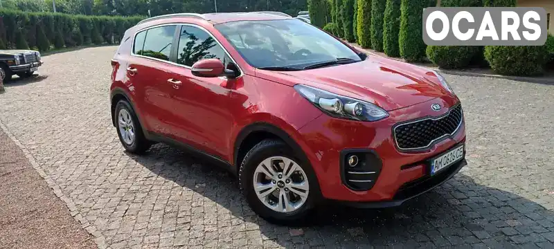 U5YPG815GHL380426 Kia Sportage 2017 Внедорожник / Кроссовер 1.7 л. Фото 2