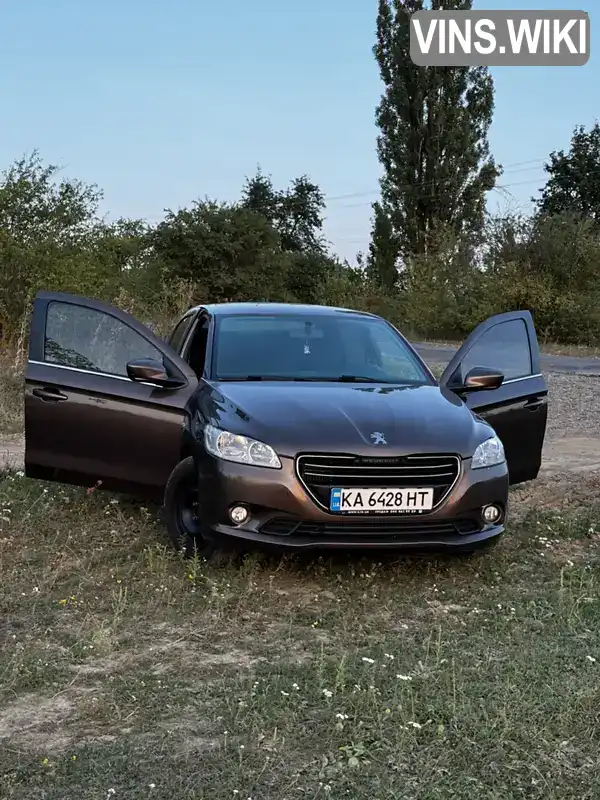 Седан Peugeot 301 2013 1.6 л. Ручна / Механіка обл. Київська, Київ - Фото 1/21