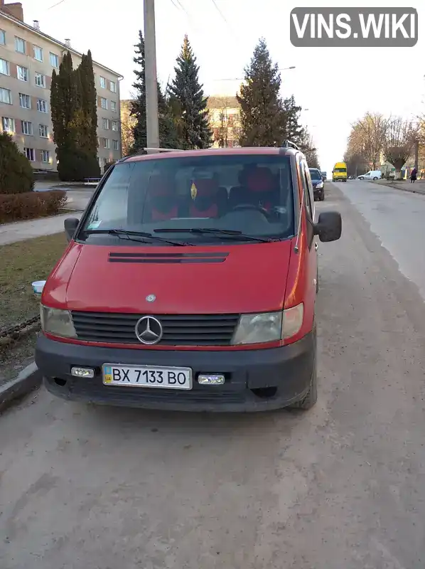 Минивэн Mercedes-Benz Vito 2000 2.2 л. Ручная / Механика обл. Хмельницкая, Каменец-Подольский - Фото 1/21