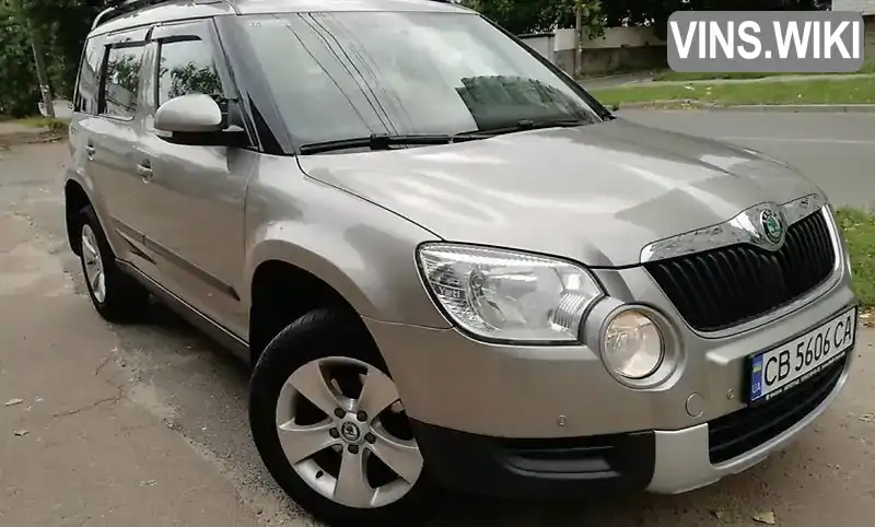 Внедорожник / Кроссовер Skoda Yeti 2012 1.2 л. Автомат обл. Черниговская, Чернигов - Фото 1/12