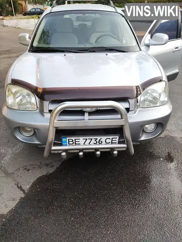 Позашляховик / Кросовер Hyundai Santa FE 2006 2 л. Автомат обл. Миколаївська, Миколаїв - Фото 1/8