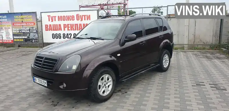 Внедорожник / Кроссовер SsangYong Rexton 2007 2.7 л. Ручная / Механика обл. Полтавская, Лубны - Фото 1/8