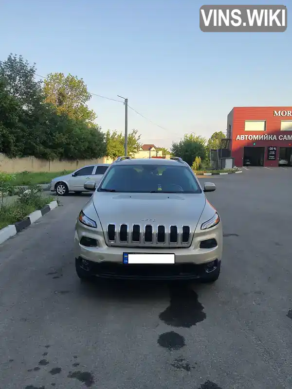 Позашляховик / Кросовер Jeep Cherokee 2015 3.2 л. Автомат обл. Харківська, Харків - Фото 1/21