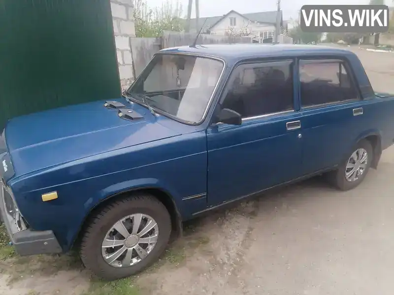 Седан ВАЗ / Lada 2107 2004 null_content л. Ручна / Механіка обл. Житомирська, Брусилів - Фото 1/4