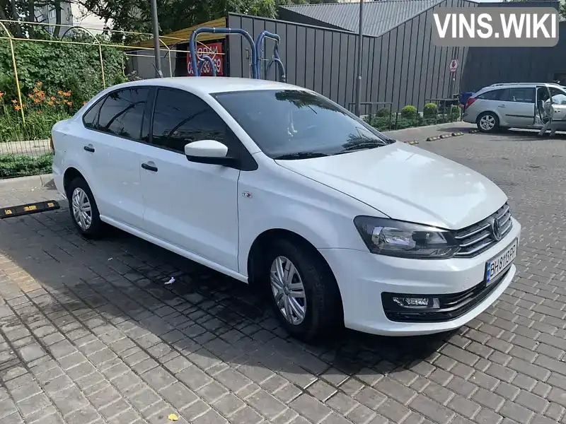 Седан Volkswagen Polo 2016 1.6 л. Ручна / Механіка обл. Одеська, Одеса - Фото 1/10