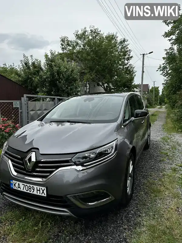 Мінівен Renault Espace 2016 1.6 л. Робот обл. Київська, Київ - Фото 1/21