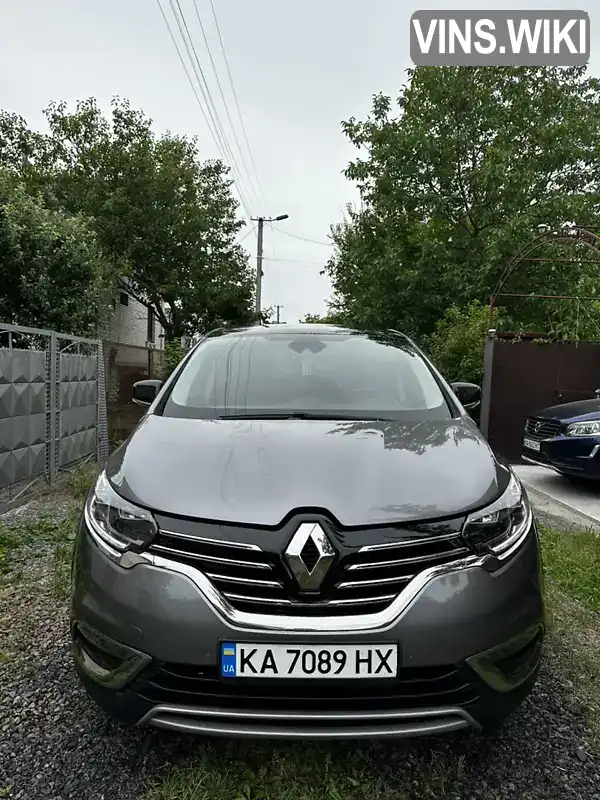 VF1RFC00256606653 Renault Espace 2016 Мінівен 1.6 л. Фото 2