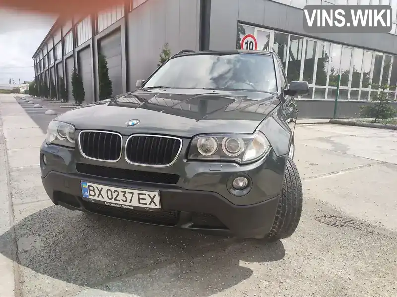 Позашляховик / Кросовер BMW X3 2008 2 л. Автомат обл. Хмельницька, Кам'янець-Подільський - Фото 1/21