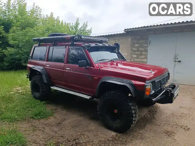 Внедорожник / Кроссовер Nissan Patrol 1992 4.2 л. Ручная / Механика обл. Полтавская, Лохвица - Фото 1/19