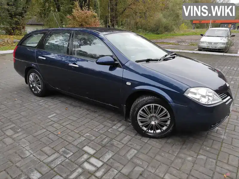 SJNTBAP12U2308761 Nissan Primera 2007 Универсал 1.8 л. Фото 4