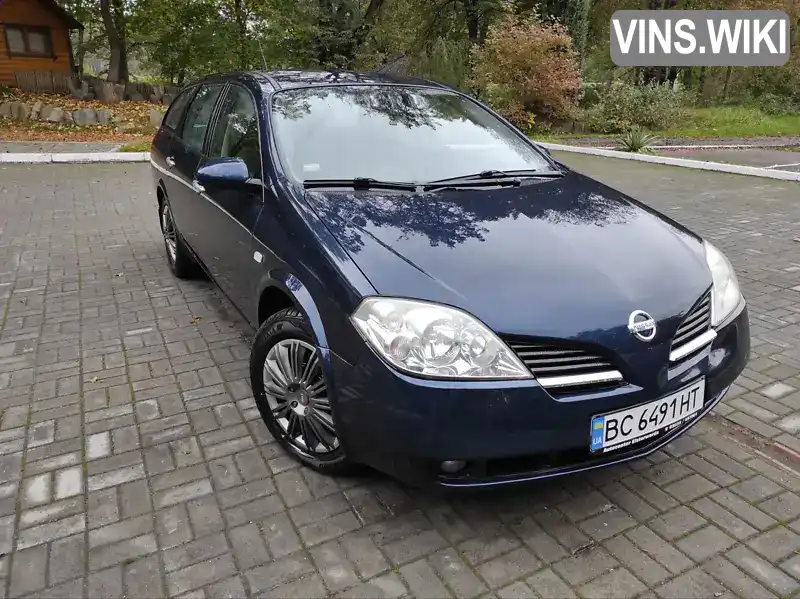 SJNTBAP12U2308761 Nissan Primera 2007 Универсал 1.8 л. Фото 5