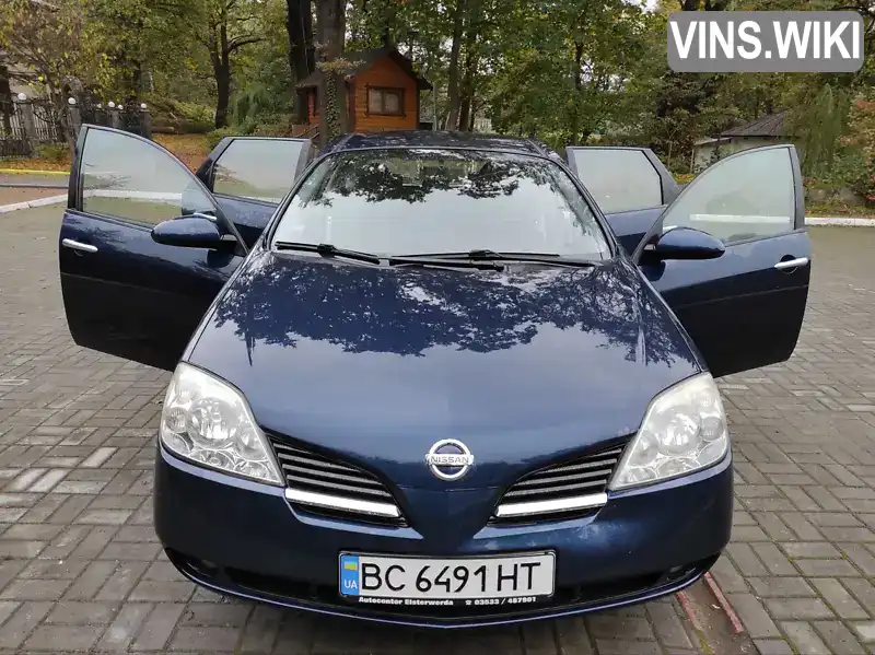 SJNTBAP12U2308761 Nissan Primera 2007 Универсал 1.8 л. Фото 7