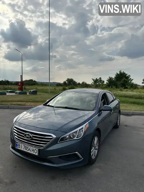 Седан Hyundai Sonata 2017 2.4 л. Автомат обл. Полтавська, Полтава - Фото 1/8